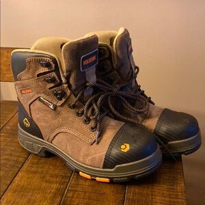 Wolverine Men's Brown Work Boots